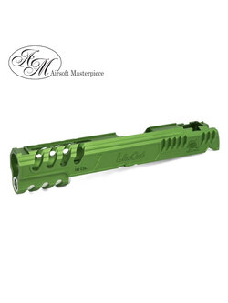 Airsoft Masterpiece Limcat "SpeedCat" Standard Slide for Hi-CAPA/1911 (Green)