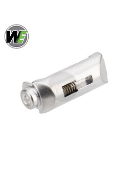 WE M92 / M9A1 Magazine Catch (Full-Auto Version) - Silver