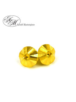 Airsoft Masterpiece Steel Custom Ver.2 Grip Screw for Hi-CAPA (Gold)
