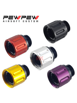Pew Pew Aluminum Silencer Adapter M11 CW to M14 CCW - Type 2