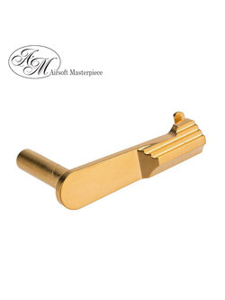 Airsoft Masterpiece CNC Steel Slide Stop - Type 2 (Gold)