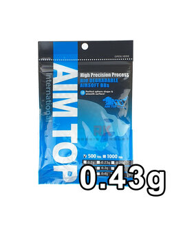 Aim Top Heavy BB 0.43g 6mm (500 rds)