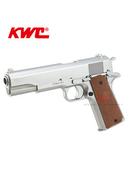 KWC M1911 A1 Spring Pistol - Silver