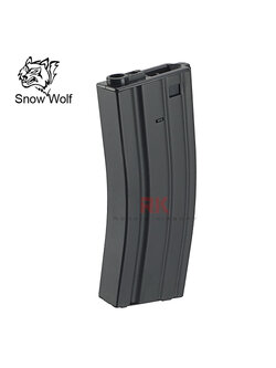 Snow Wolf 330rds Hi-Cap Magazine for M4 AEG (Black)