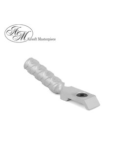Airsoft Masterpiece V4 Cocking Handle for Open Slide (Silver)