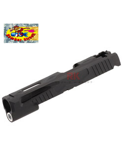 Bomber Battle Aluminum Standard Slide for Marui Hi-CAPA 5.1 / 1911 - Black