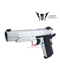 Army Armament (R28S) Kimber Warrior 1911 (Silver)