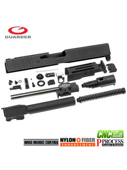 Guarder G17 Gen2 Steel Slide Complete Set (2020 New Ver./Euro. Ver. / Black)