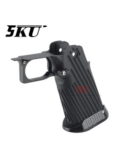 5KU Aluminum Grip Type 2 for Marui Hi-CAPA (Black)
