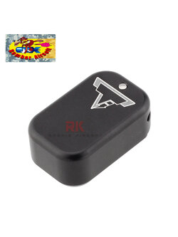 Bomber CNC Aluminum TTI Style Standard Magazine Extension for Marui G17 / G26 - Black