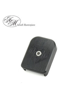 Airsoft Masterpiece SV Infinity Diamond Magazine Base For Marui Hi-Capa - Black