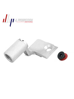 JLP Slide Racker V4L Cocking Handle - Silver (Left)