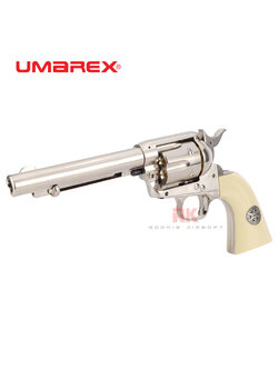 UMAREX Colt SAA Peacemaker Co2 6mm - Nickel Pearl