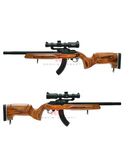 CL Project A+ Studio Ruger 10/22 GBB (Custom Made Wood Stock) KJ KC02 System (Black)