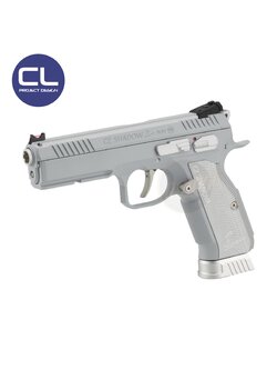CL Project Custom KJ CZ Shadow 2 GBB (Cerakote Version) - Battleship Grey Limited Edition