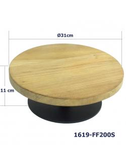 Cake Display stand Dia. 31 cm.-height 11 cm. 1619-FF200S