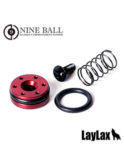 LAYLAX Nine Ball DYNA Piston Head (14mm) for Marui Hi-Capa / 1911 / P226 / G26