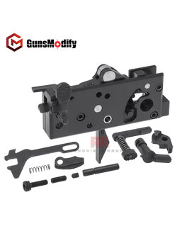 GunsModify EVO Drop In Full Steel Parts (Zinc Box & G-Style Trigger) for Marui MWS