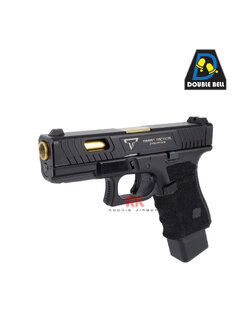 Double Bell 772E Glock 19 TTI Combat Master GBB - Black