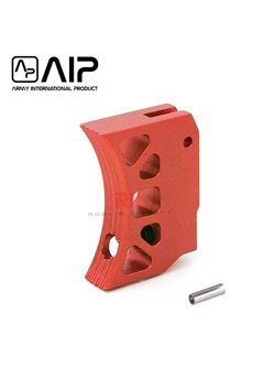 AIP Aluminum Type J Trigger for Marui Hi-CAPA (Red)