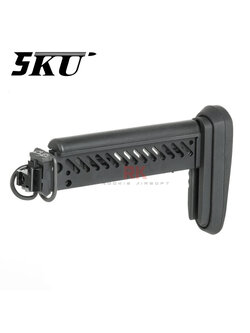 5KU PT-1 AK Telescopic Side Folding Buttstock Gen. 2 (5KU-262) Black