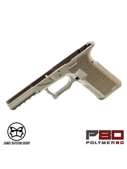 JDG Polymer80 P80 PF940V2 Frame for Marui / WE G17 Gen3 (FDE)