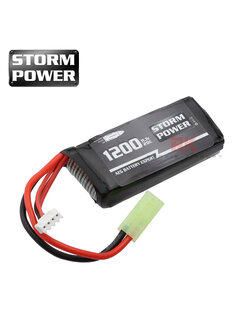 Storm Power 11.1V 1200mAh 20C (Mini Tamiya) - PEQ