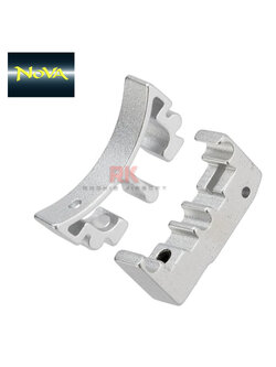 NOVA Puzzle Trigger Set (Medium Curved) for Marui Hi-CAPA - Silver