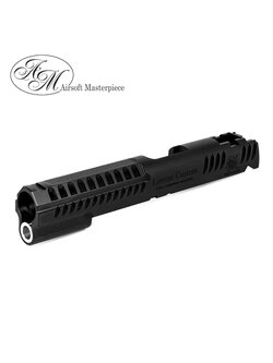 Airsoft Masterpiece LimCat Custom Standard Slide for Hi-CAPA / 1911 (Black)