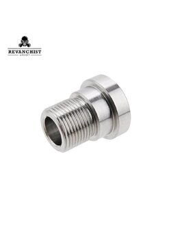 Revanchist Stainless Steel 14mm CCW Thread Adpator ดor UMAREX / VFC MP5 GBB