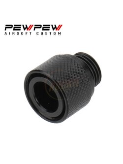 PEW PEW Compensator V2 Type 1 (M11 CW to M14 CCW) - Black