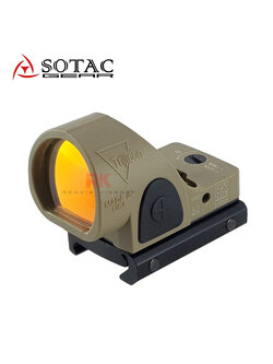 Sotac Trijicon SRO Red Dot (Nylon) With Glock Mount (DE)