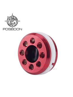 POSEIDON Ice Breaker Piston Head 14mm (Red) for WE Glock Series / Marui Hi-CAPA
