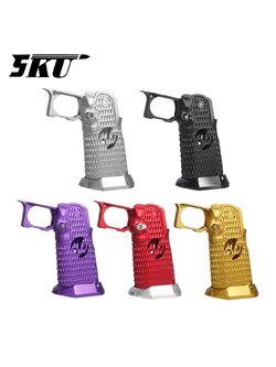 5KU CNC Aluminum Grip Type 9 for Marui Hi-Capa (GB-587)