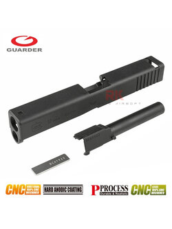 Guarder CNC Aluminum Slide & Steel Barrel kit for Marui G17 Gen4