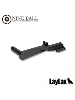 LAYLAX Nine Ball Extended Slide Stop for Tokyo Marui Hi-CAPA 5.1 / 4.3 - Black
