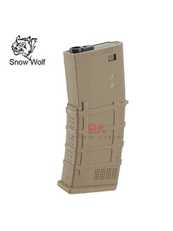 Snow Wolf 120rds PMAG Mid-Cap Magazine for M4 AEG (DE)