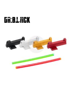 Dr.Black Aluminum Fiber Optic Front Sight for Hi-CAPA