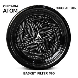 ตะแกรง APRESSO ATOM 18G แบล็คไทเทเนี่ยม
