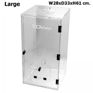 กล่องเก็บเสียง ขนาด 28x33x61 cm. 1602-050