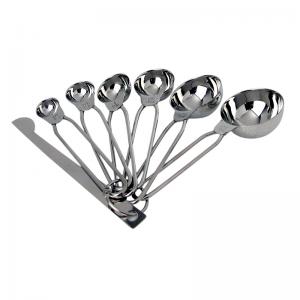 ชุดช้อนตวงเครื่องปรุงรส 6 ช้อน 1610-099