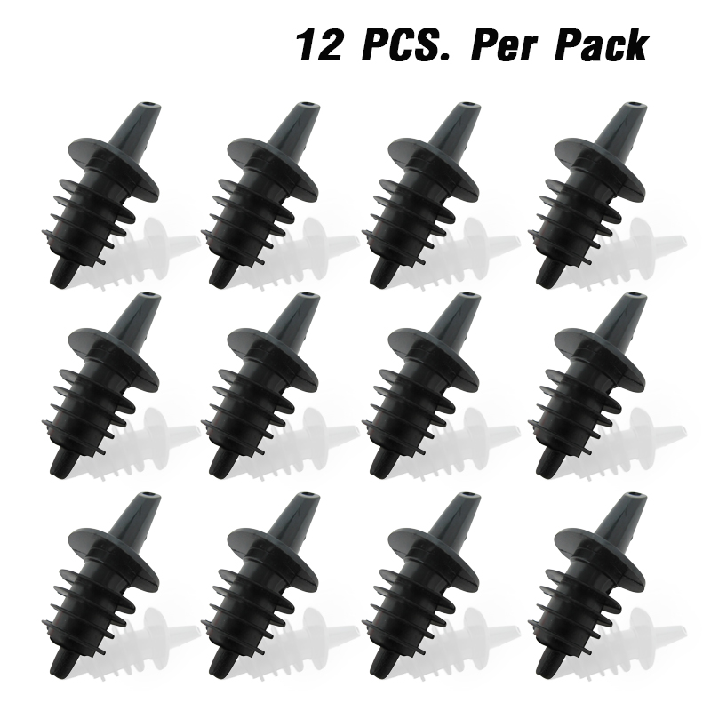 Bottle pourer plastic 12 PCS. 1610-089