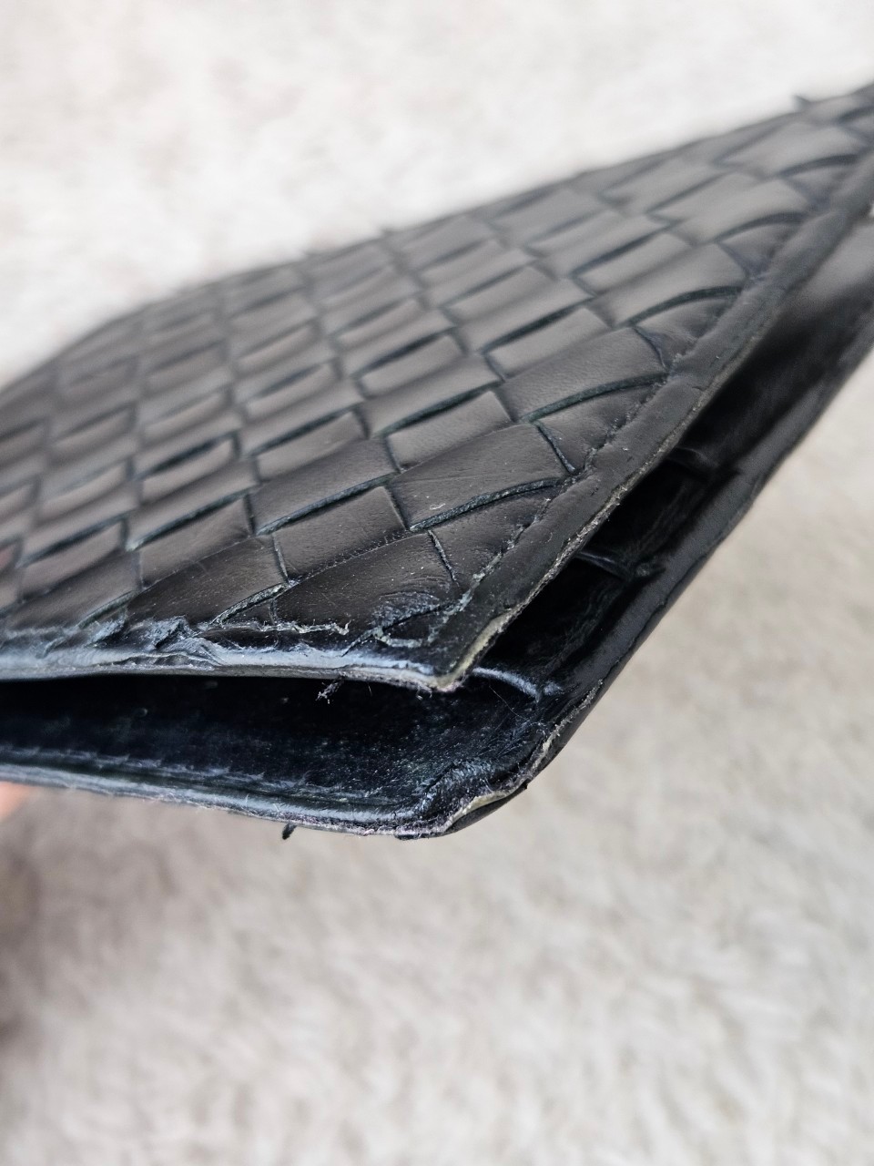 Bottega Money Clip สีดำ