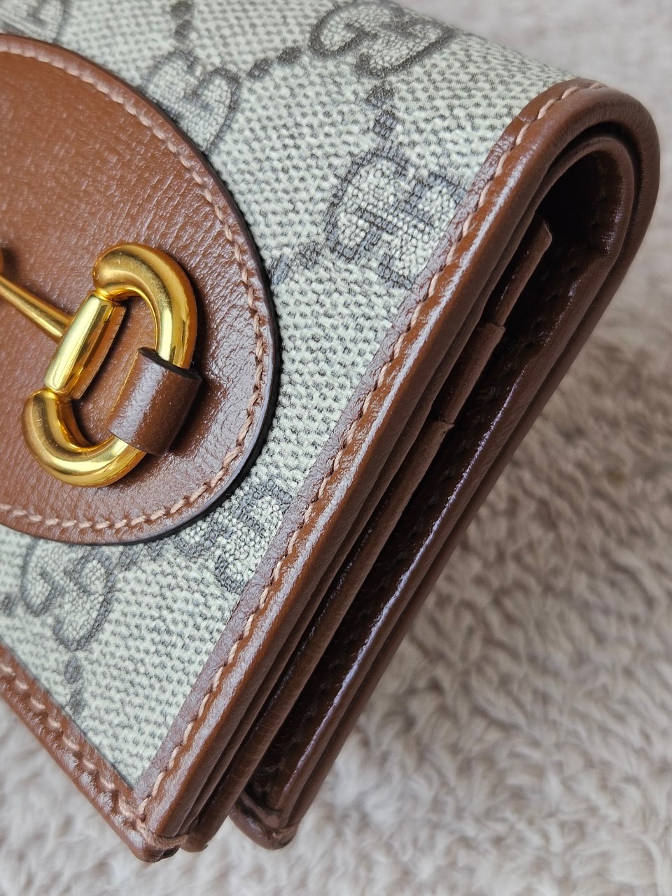 Gucci Horsebit Card Case Wallet