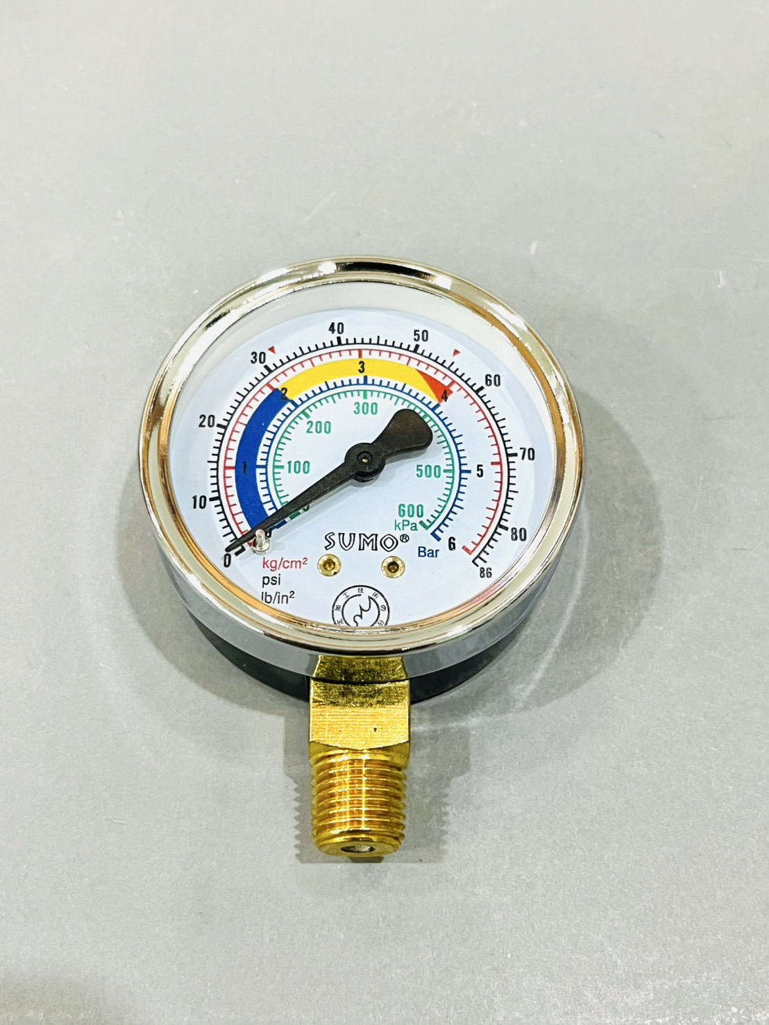 เกจวัดแรงดัน แบบแห้ง ออกล่าง