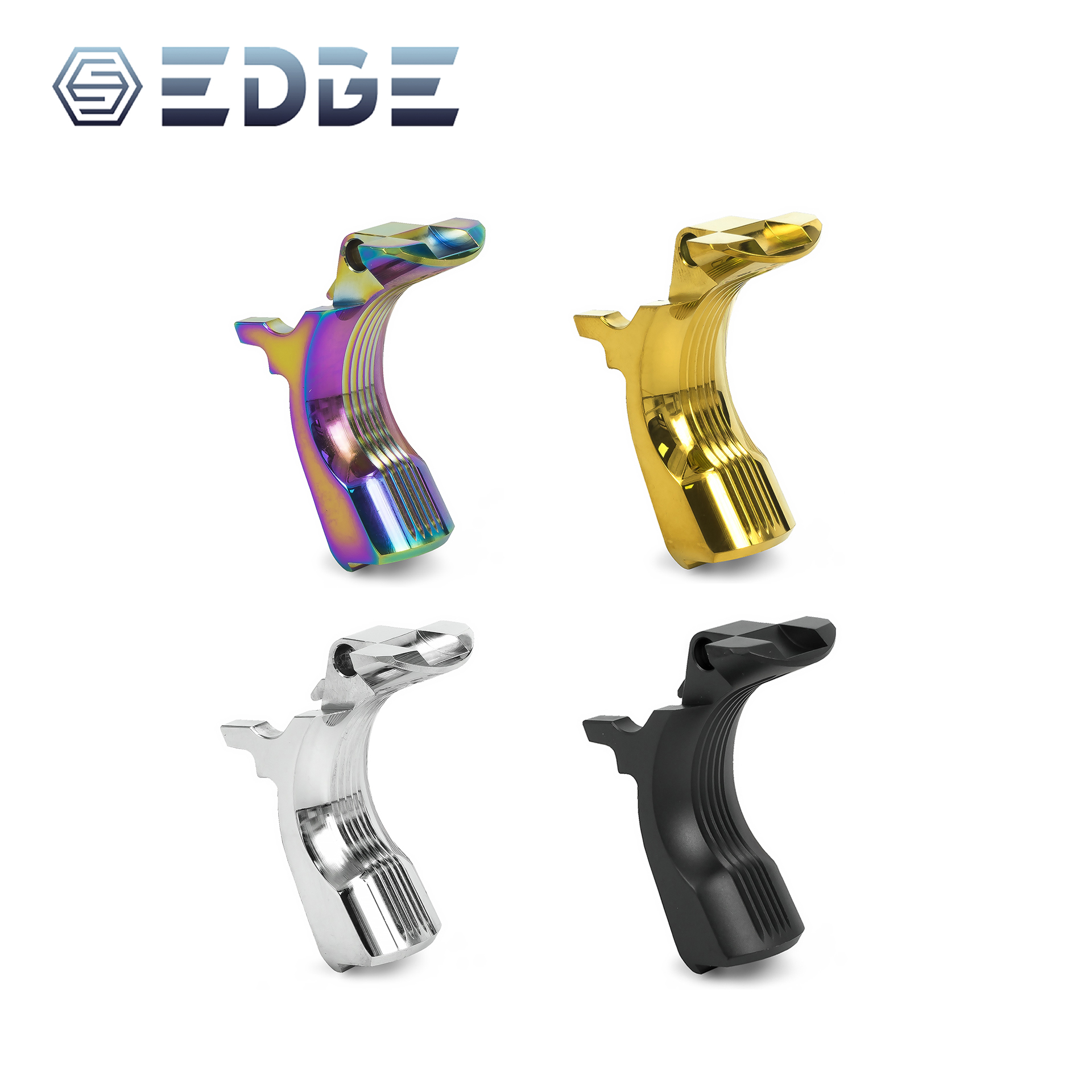 EDGE “DIOMEDEA” Stainless Steel Grip Safety for Hi-CAPA