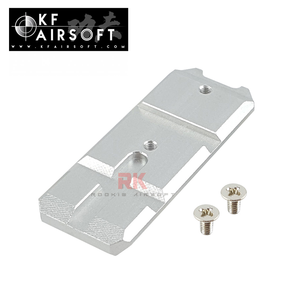 KF Airsoft Aluminum Rail For TM Hi-Capa 5.1 - Silver