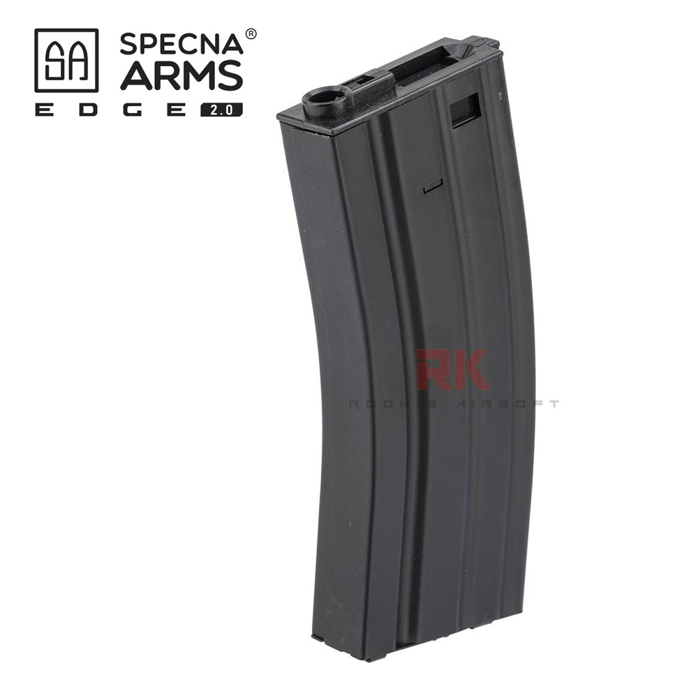 Specna Arms 300rds Stamped Steel Hi-Cap Magazine for M4 AEG (Black)