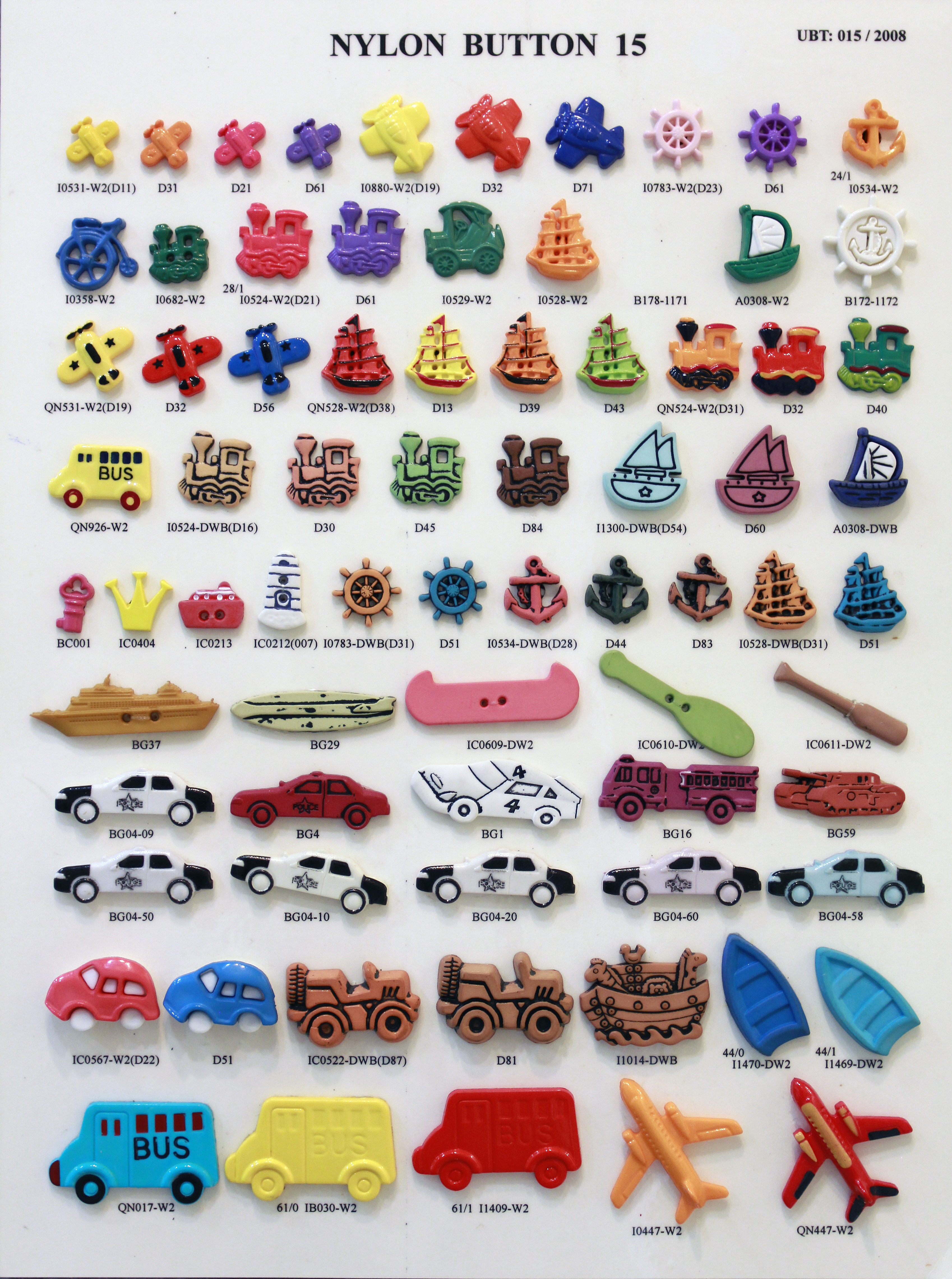 NYLON BUTTONS