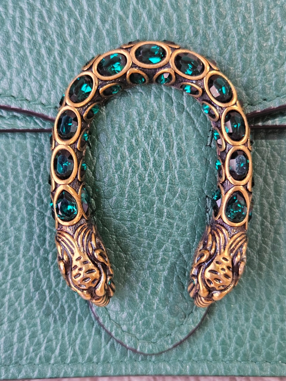 Gucci Dionysus Super Mini Crystal Leather